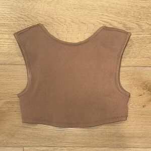 Fashion Nova Tan Crop Top